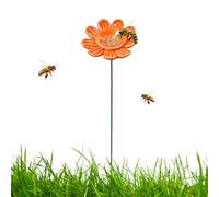 Station d'eau pour abeilles En céramique en forme de avec base à piquet