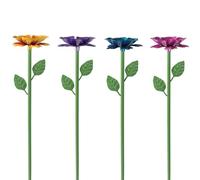 Station d'eau pour Abeilles - Mangeoire À Papillons en Forme De 4 Pièces | Mangeoire À Oiseaux en Fer Forgé, Bain D'abeilles | Jardinière D'extérieur pour Patio D'arrière-Cour, Terrasse, Ferme À