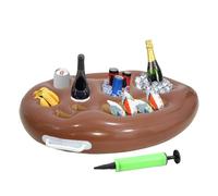 Station d'embrayage flottante - 70 x 50 cm, rangement de liquide pliable, flottant avec neuf prises | Barbecue arrière au bord du lac Balcon Bateau Rafting Weekend Vacances Réunion détente