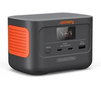Station d'énergie portable Jackery Explorer 100 Plus 128 W Gris et Orange Gris et Orange G