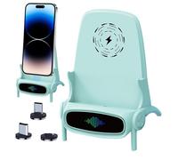 Station d'énergie sans fil - Support pour appareil portable, cadre de gadget de table | Module de signal matrice de récepteur de bobine ultra-rapide, module de résonance multicouche amélioré pour