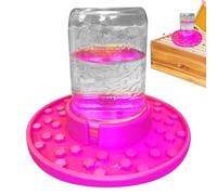 Station d'irrigation des abeilles, en verre, distributeur d'eau d'abeille, distributeur de nourriture pour ruches, distributeur de nourriture pour abeilles mellifères et eau sucrée, distributeur de