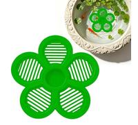 Station Eau Abeilles Flottante Forme Flēur 19.5cm Pet | Point Hydratation Pollinisateurs Jardin Extérieur | Abreuvoir Insectes Écologique Bassin Piscine Ferme