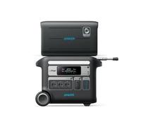 Kit Anker SOLIX F2000 Station électrique Professionnelle avec BP2600 Batterie d'Extension, Batterie nomade 4508 Wh Noir