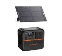 Station électrique - BLUETTI - AC200PL - 2304 Wh - Panneau Solaire 100W - Recharge ultra-rapide 80% en 1h