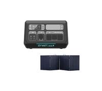Orium - Station électrique IZYWATT.eco 2048Wh / 2200W + panneau solaire pliant 315W