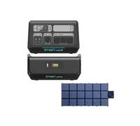 Orium - Station électrique IZYWATT.eco 2048Wh injection réseau + panneau solaire 400W + batterie Izywatt.extra
