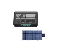 Orium - Station électrique IZYWATT.eco 2048Wh injection réseau + panneau solaire pliant 400W