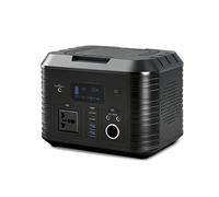 Station électrique portable 500 W, générateur solaire 120 000 mAh avec prise CA à onde sinusoïdale pure, Charge rapide pour usage domestique, camping-car, camping, PPC, urgences