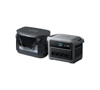 Station électrique portable Anker SOLIX C1000 Gen 2 et housse étanche, générateur solaire 2 000 W (pic 3 000 W), charge totale en 49 min, batterie LiFePO4 1 024 Wh, pour les coupures de courant et le