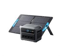 Station électrique portable Anker SOLIX C1000 Gen 2 et panneau solaire 100 W, générateur solaire 2 000 W (pic 3 000 W), charge totale en 49 min, batterie LiFePO4 1 024 Wh, pour les coupures de courant