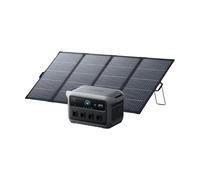 Station électrique portable Anker SOLIX C2000 Gen 2 avec panneau solaire 400 W, générateur solaire 2 400 W (pic 4 000 W), recharge en 58 min, batterie LiFePO4 2 048 Wh, pour le camping ou à la maison
