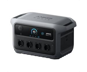 Station électrique portable Anker SOLIX C2000 Gen 2, générateur solaire 2 400 W (pic 4 000 W), recharge en 58 min, batterie LiFePO4 2 048 Wh, pour le camping ou à la maison (panneau solaire en option)