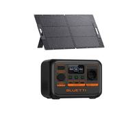 BLUETTI AC2P Générateur Électrique avec Panneau Solaire PV120, noir Gris