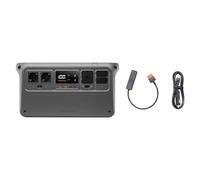 Station Électrique Portable DJI Power 1 000, Bundle Alimentation Automobile de 1 024 Wh avec Câble d’Alimentation pour Prise de Voiture DJI Power vers SDC, Cellule LiFePO4, Sortie Stable de 2 200 W
