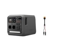 Station électrique portable DJI Power 1000 Mini, câble de charge solaire MC4, batterie LFP de 1 008 Wh, format compact, sortie max. de 1 000 W, module MPPT intégré, générateur extérieur pour camping