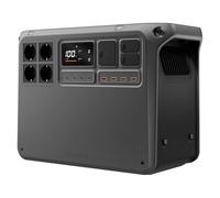 Station électrique portable DJI Power 2000, batterie LFP de 2 048 Wh, format compact, sortie stable de 3 000 W, recharge de 0 à 80% en 45 min, générateur électrique pour maisons, camping