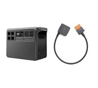 Station électrique portable DJI Power 2000, batterie LFP de 2 048 Wh, sortie stable de 3 000 W, prêt pour drone en 30 min, applications en camping, réalisation de films ou sessions de vol