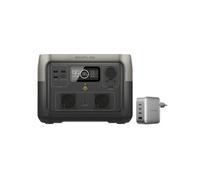 Station électrique Portable ECOFLOW River 2 Max, Batterie LiFeP04, 512 Wh avec Chargeur Rapid Pro 140W,Chargeur Multi-appareils 4 en 1