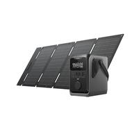 Station électrique portable ECOFLOW Trail 300 DC avec panneau solaire 45W, batterie externe ultra-légère 288 Wh, générateur solaire 300 W, 5 ports, pour le camping en plein air, voyages, urgences