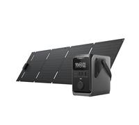 Station électrique portable ECOFLOW TRAIL 300 DC avec panneau solaire 60 W, batteries LFP légères 288 Wh, générateur 300 W, charge rapide, 5 sorties, anti-chute, 0 dB pour camping, voyages, urgences