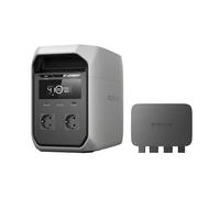 Station électrique Portable EF ECOFLOW Delta 3 Classic avec chargeur de batterie de voiture 500W, Chargeur Rapide en 1,8 Heures et Polyvalent 3 en 1, Mainteneur de Batterie et démarreur de Secours