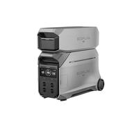 Station électrique portable EF ECOFLOW DELTA Pro 3 avec batterie supplémentaire, 8 kWh, sortie CA 230V 4 000 W, générateur solaire pour domestique, camping, camping-cars et générateurs extérieurs