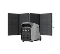 Station électrique portable EF EcoFlow DELTA Pro 3 avec panneau solaire de 400 W, batterie LFP de 4 096 Wh, capacité extensible jusqu'à 12 kWh, 4 000 W de puissance de sortie CA, générateur solaire