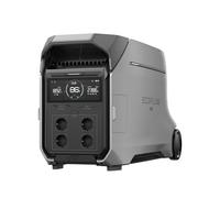 Station électrique portable EF ECOFLOW DELTA Pro 3, batterie LFP 4 096 Wh, extensible à 12 kWh, sortie CA 230 V 4 000 W, générateur solaire pour usage domestique, camping, urgences, camping-cars