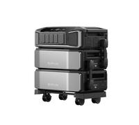 Station électrique portable EF ECOFLOW DELTA Pro Ultra avec 2 batteries de 12kWh, sortie CA de 6 900 W, batterie LFP extensible jusqu'à 30 kWh, charge de 80% en 73 min, générateur solaire