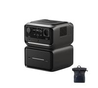 Station électrique Portable EF ECOFLOW River 3 Max Plus sans Fil et Batterie Externe 5000 mAh, Batterie LFP 858 Wh, jusqu'à 1200 W de Sortie, générateur Solaire pour Camping et Camping-Car