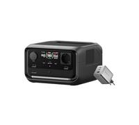 Station électrique portable EF EcoFlow RIVER 3 Plus, batterie LFP 286Wh, sortie 1200W avec Chargeur Rapid Pro 100W,chargeur multi-appareils 3 en 1