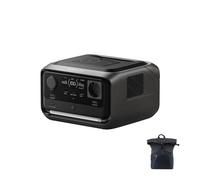 Station électrique portable EF ECOFLOW RIVER 3 Plus sans fil et batterie externe 5000 mAh, batterie LFP 286 Wh, jusqu'à 1200 W de sortie, extensible à 858 Wh, générateur solaire pour le plein air