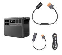 Station électrique portable Power 2000, batterie LFP de 2 048 Wh, sortie de 3 000 W, alimentation pour automobiles, road trip, camping ou systèmes hors réseau
