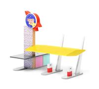 Station essence rocket fuel station