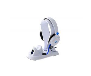 Station Gaming Stealth Ultimate pour PS4 5 en 1 Blanc