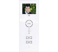 Station intérieure dInterphone vidéo filaire 1 foyer m-e modern-electronics VDV-503 WW blanc Blanc G