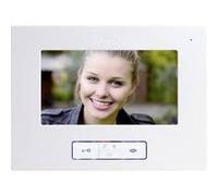 Station intérieure d'Interphone vidéo filaire M-e Modern-electronics Vistus vd 607 blanc S93063