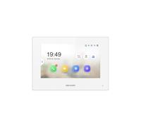 Station Intérieure - Hikvision - DS-KH6320-WTE1-W - Écran Tactile 7" - Résolution 1024x600 - IP-based
