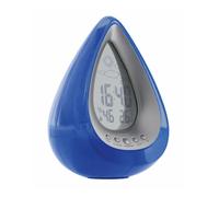 Station météo à eau H2O forme goutte - Bleu - température et prévisions météo - Otio