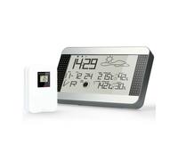 Station Météo avec Capteur Sans Fil Modèle WS-1700 Argent