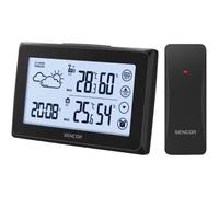 Sencor Station météo SWS 2850 avec capteur sans fil Noir