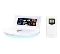 Station météo avec charge induction et usb apple/android