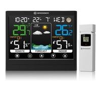 Station météo avec écran tactile Bresser MeteoTemp BF 7007511 Noir et Blanc Noir H