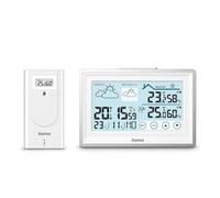Station météo "Bahamas", av. sonde ext., radio, rév., climat int., blc