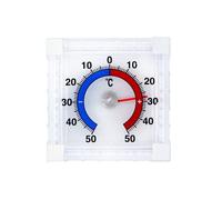 Station Meteo - Barometre - Velamp - Thermomètre de fenêtre intérieur/extérieur autocollant