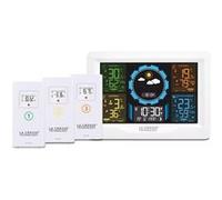 La Crosse Technology - WS6304 Station météo colorée 3 capteurs - Blanc
