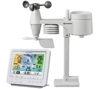 Station météo - BRESSER - 5-en-1 - WIFI - Capteur extérieur - Couleur Blanc