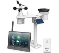 Station météo - BRESSER - 7-en-1 - Wifi HD - Écran TFT 17,8 cm - Capteurs solaires