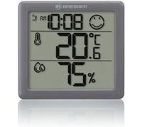 Station météo Bresser Thermo Hygro x 2 Climate Smile 7000017 Gris Gris G